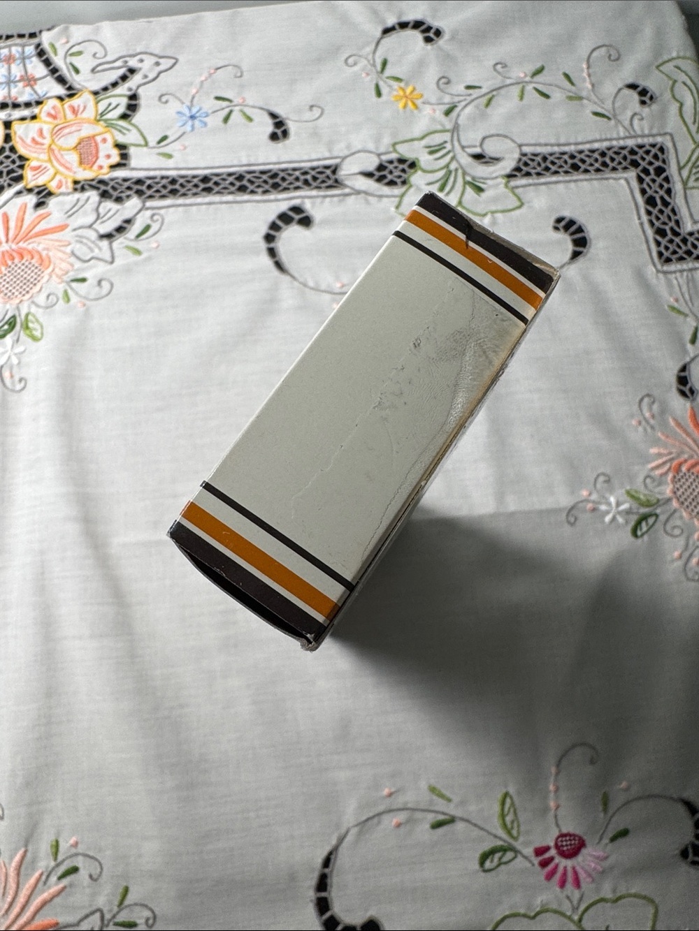 Vintage Yves Saint Laurent Gray 100% Cotton Men’s Sock in Original Sealed Box - Picture 4 of 6